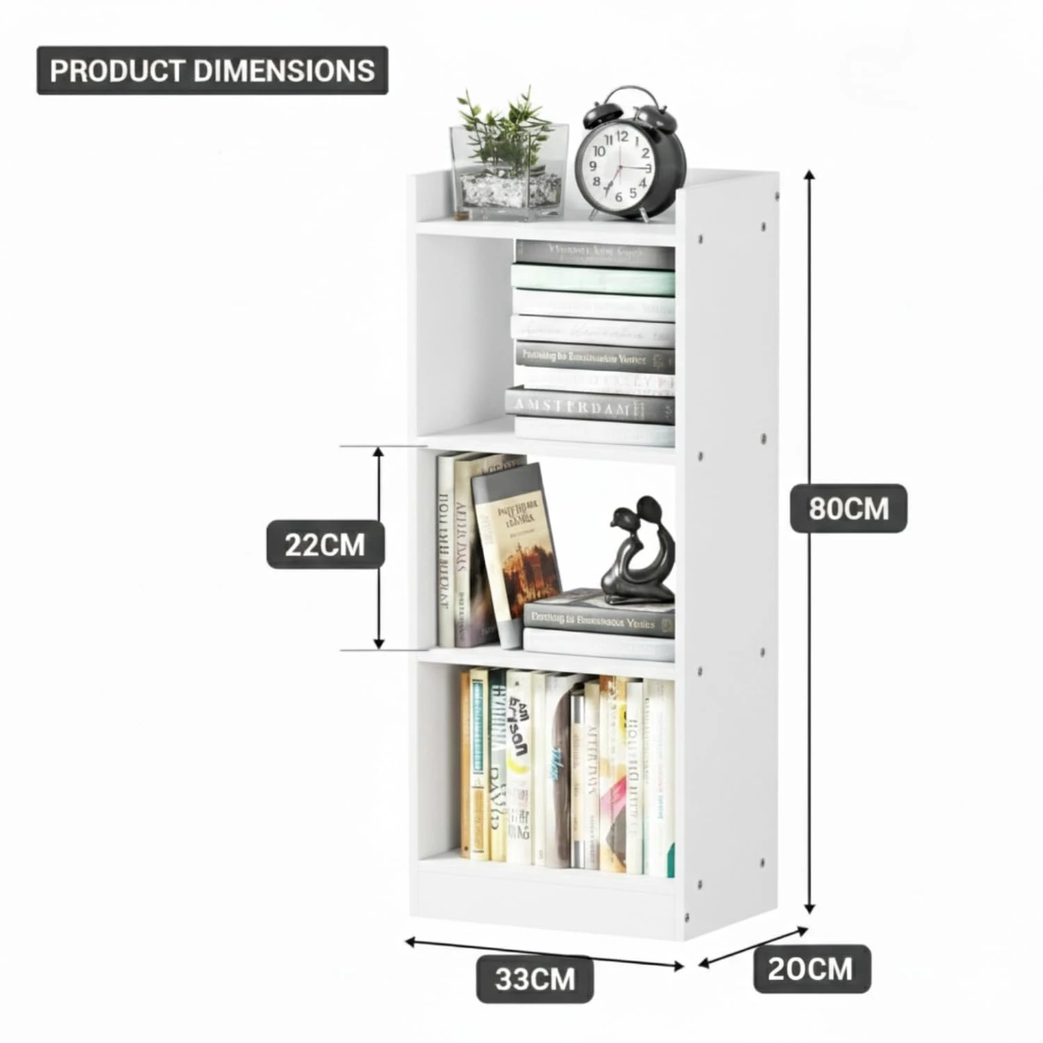 Vault BookShelf (White)