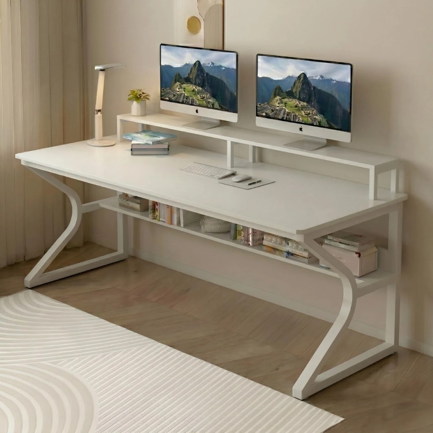 Qri Desk (White/120 CM)