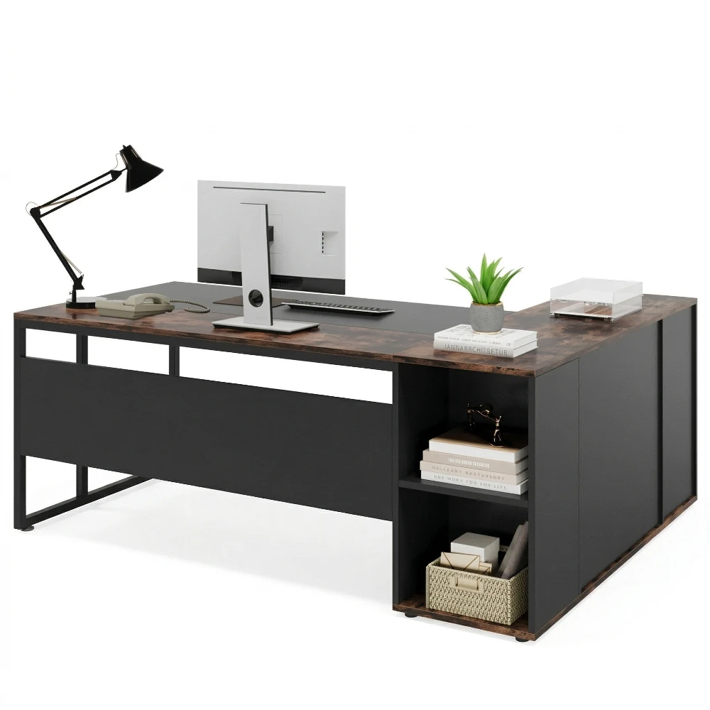 Director's Desk (Left Side Storage)