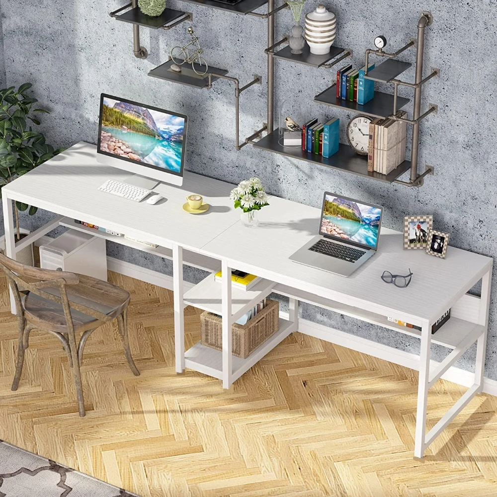 Lancster workstation (240 CM/White)