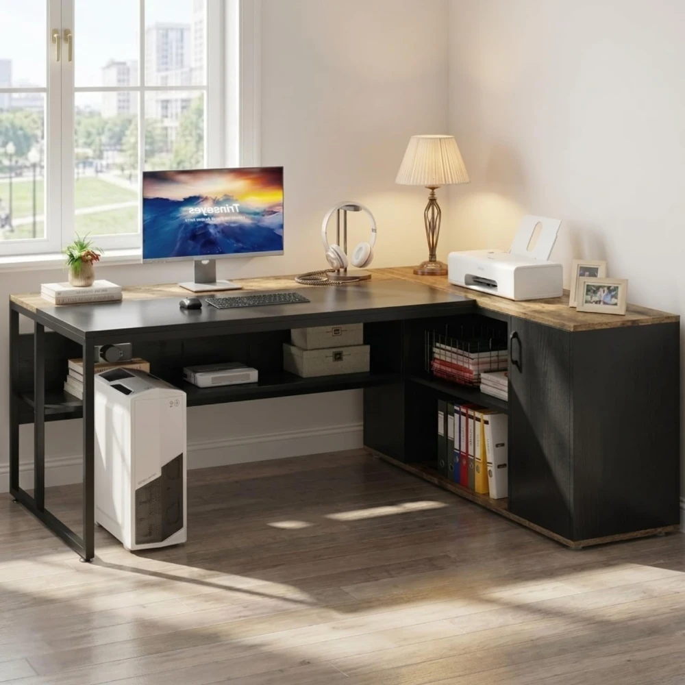 Director's Desk (Right Side Storage)