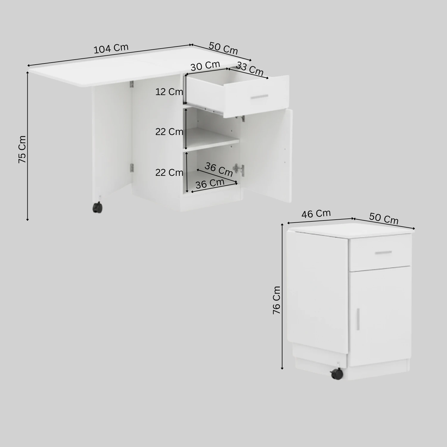 Clipper Foldable Desk