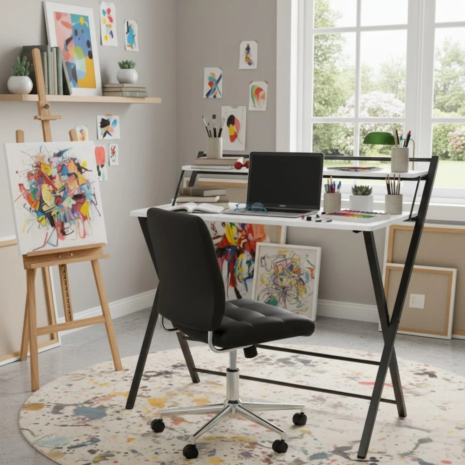 Foldable Desk (White)
