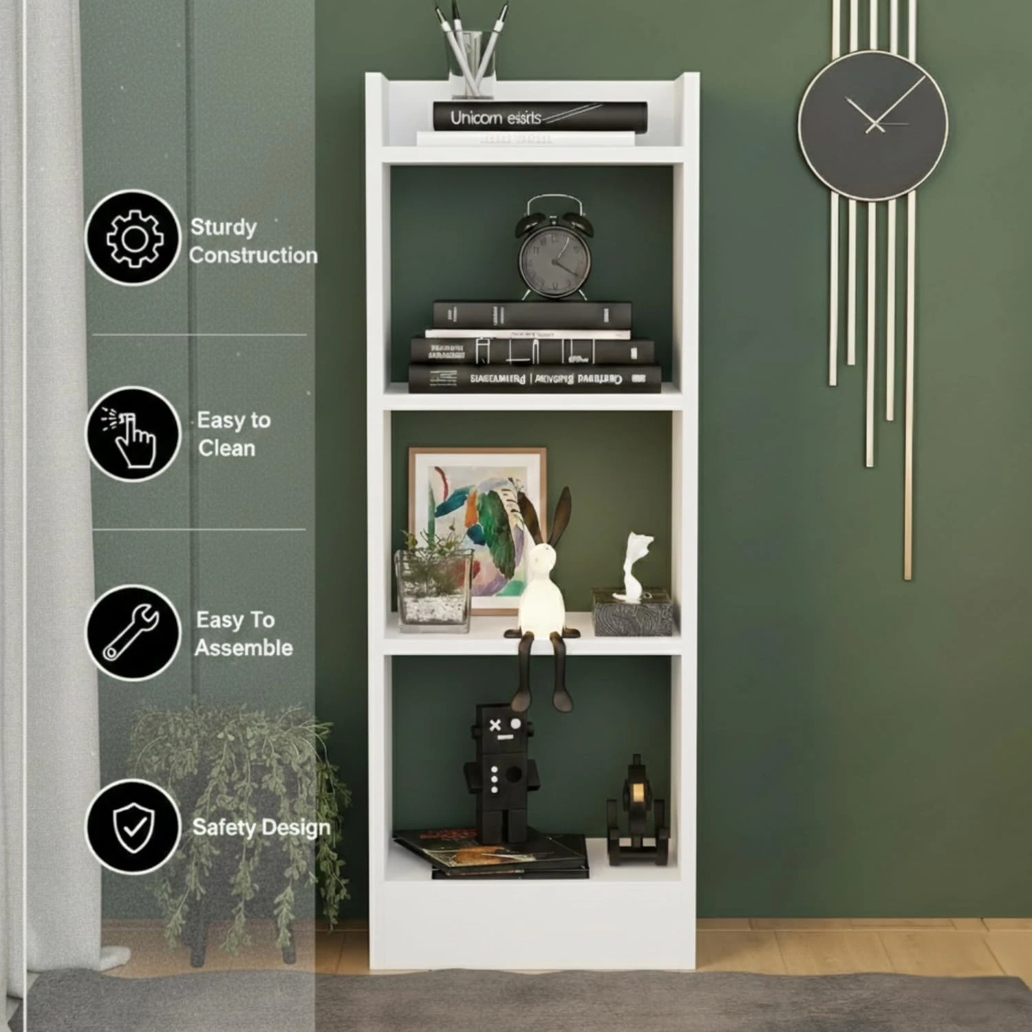 Vault BookShelf (White)