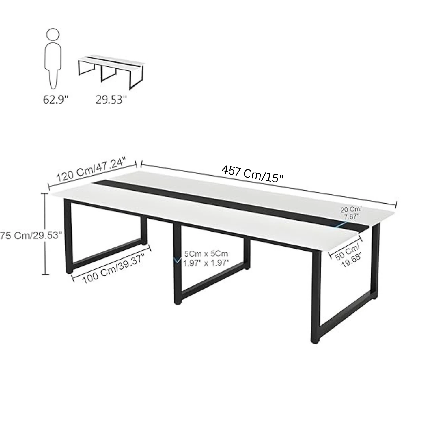 White Seminar(15 Ft x 4 Ft)