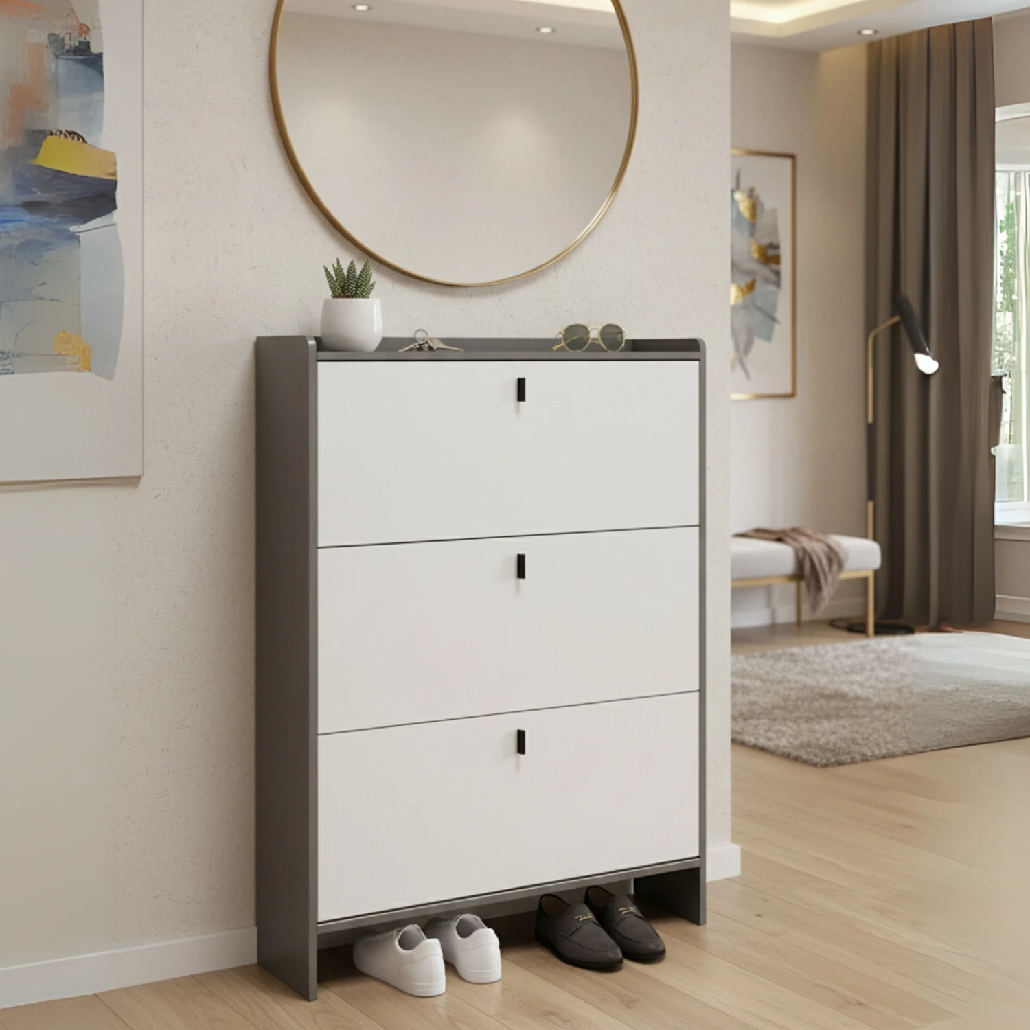 Habor Ultra Slim Shoe Rack