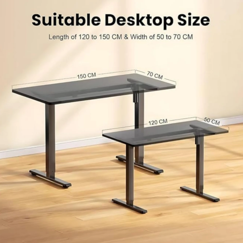 Height Adjustable Desk (Only Frame/Single Motor)