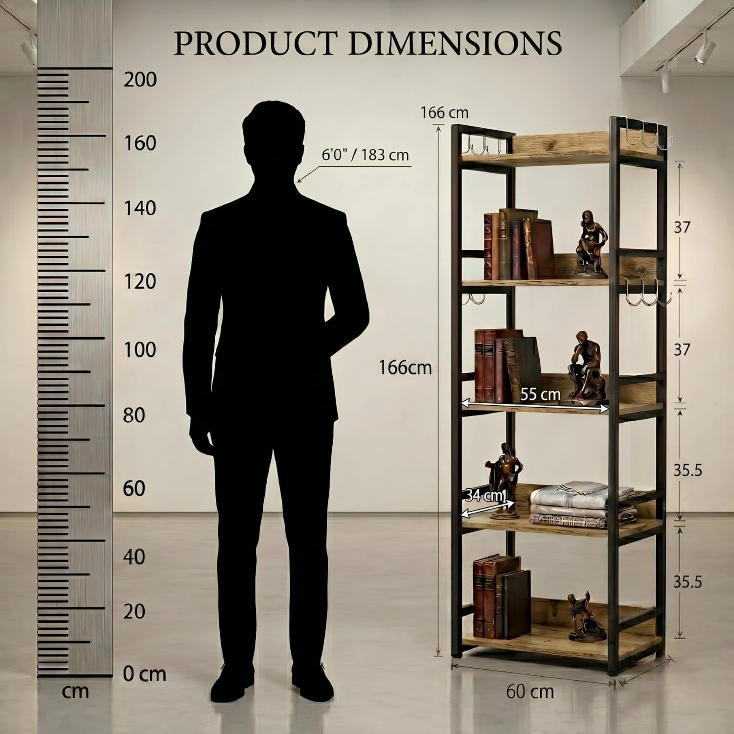 Noxy 5 layer Microwave stand