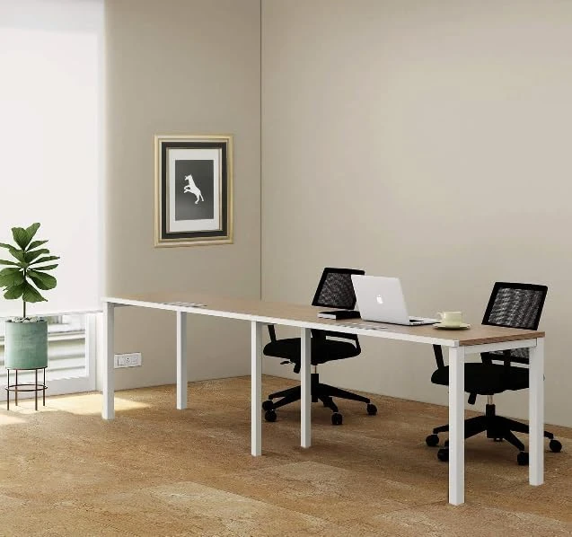 Bilink Desk (240) (Walnut/210 CM)