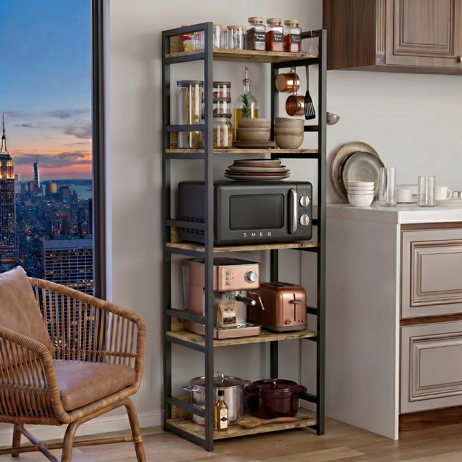 Noxy 5 layer Microwave stand