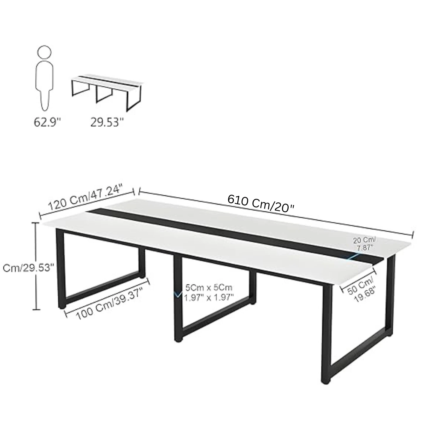 White Seminar (20x4Ft)