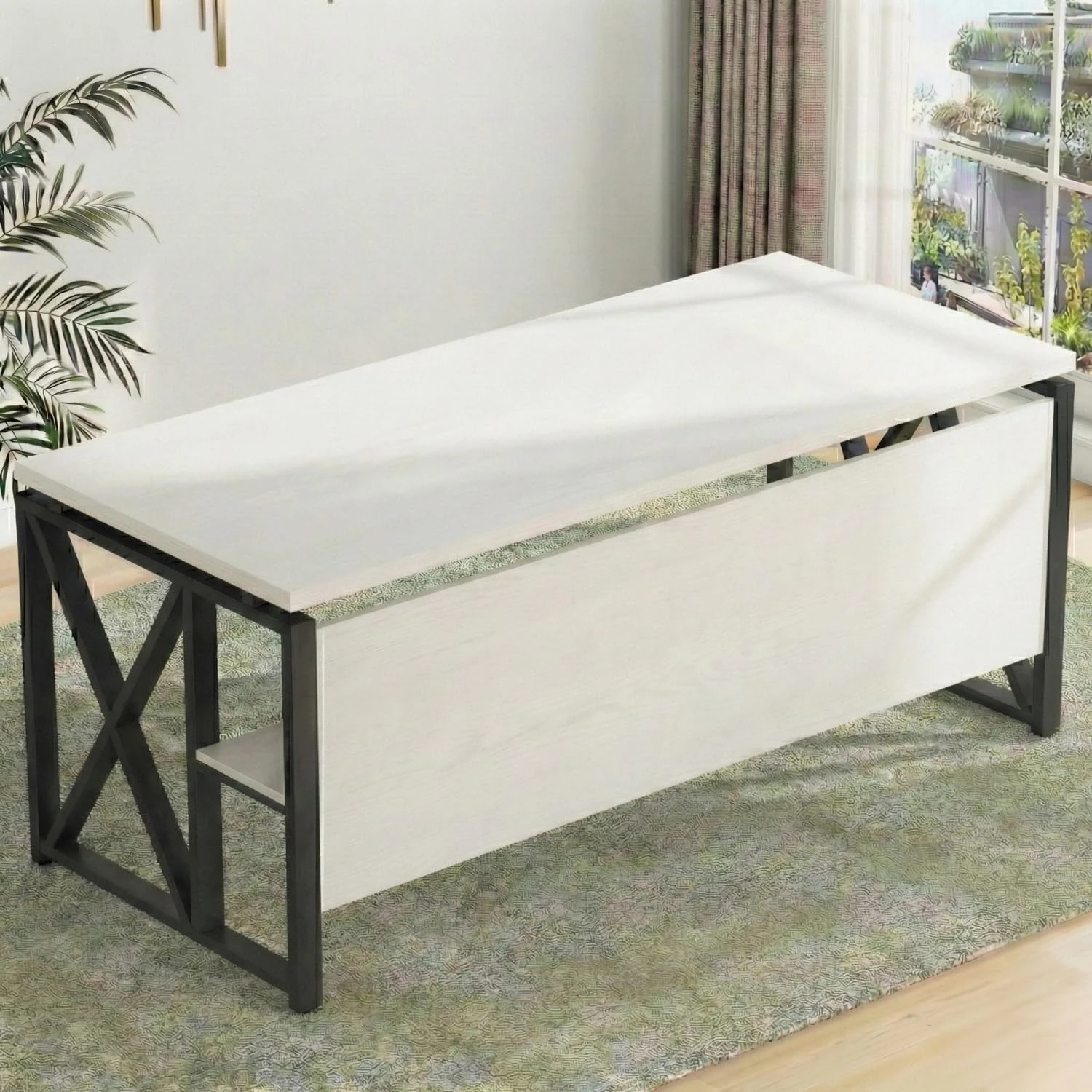 Burako Executive desk (White)