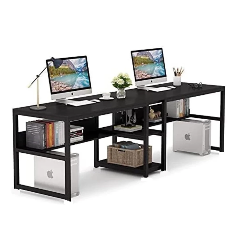 Lancster workstation (200 CM (Regular)/Black)