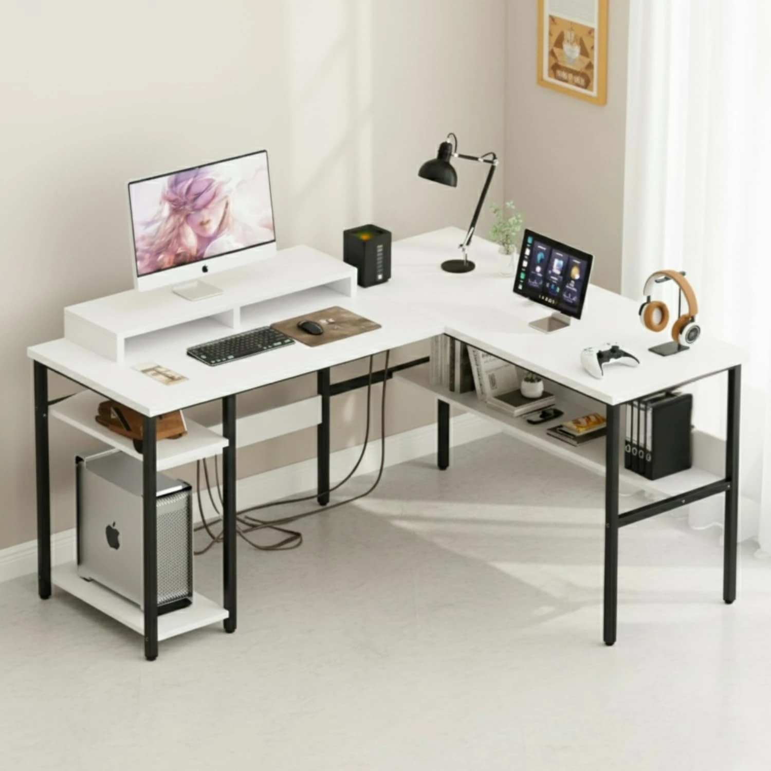 Daino Desk (White)