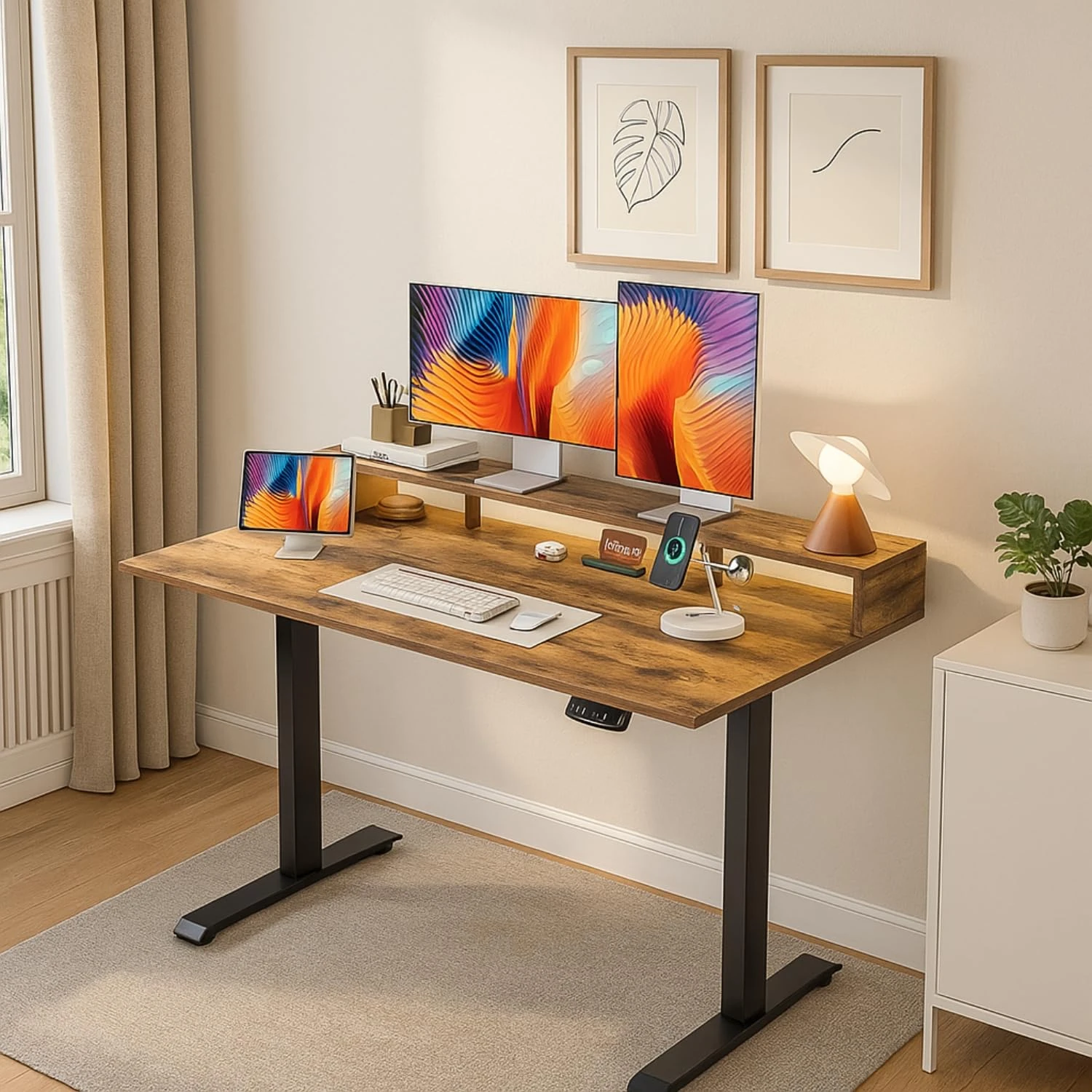 HAD with Monitor Riser