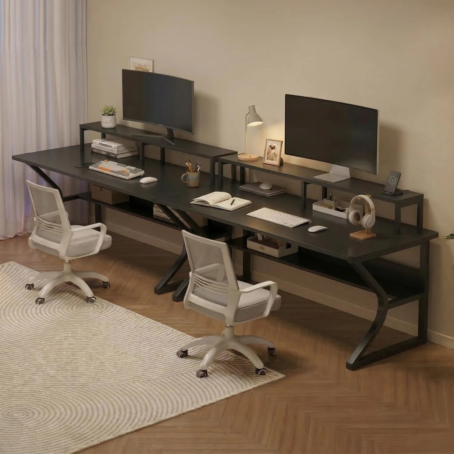 Qri Desk (Black/120 CM)