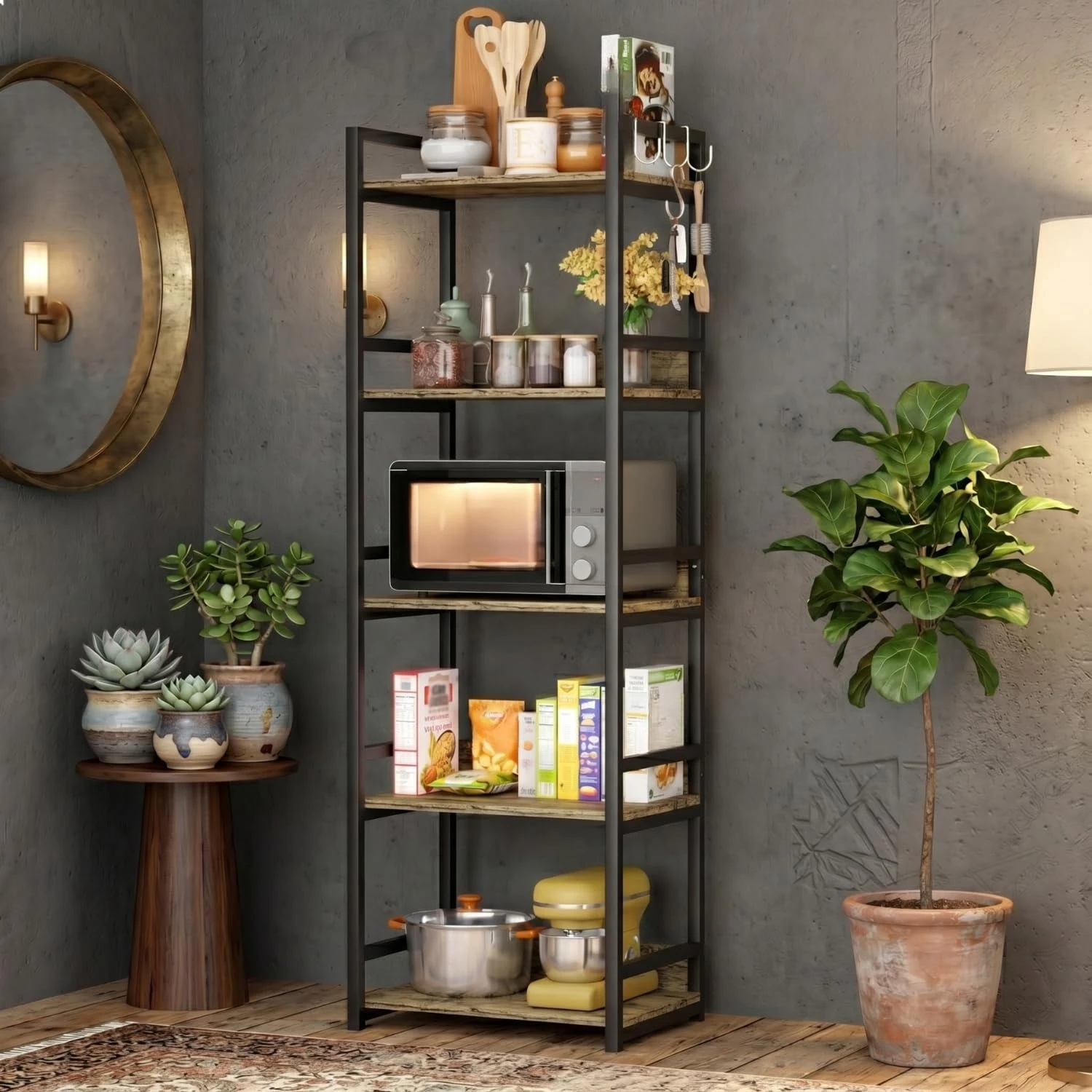 Noxy 5 layer Microwave stand
