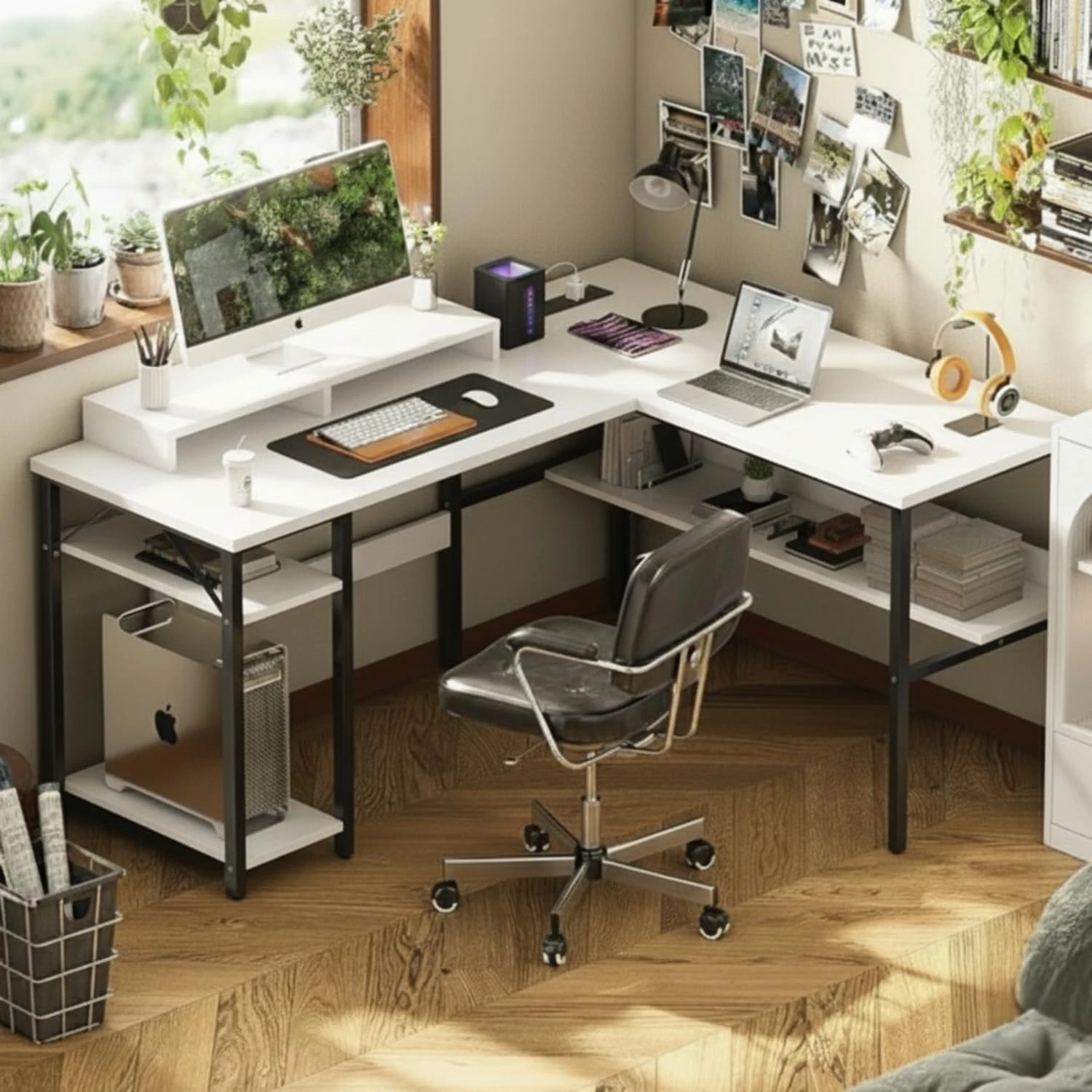 Daino Desk (White)