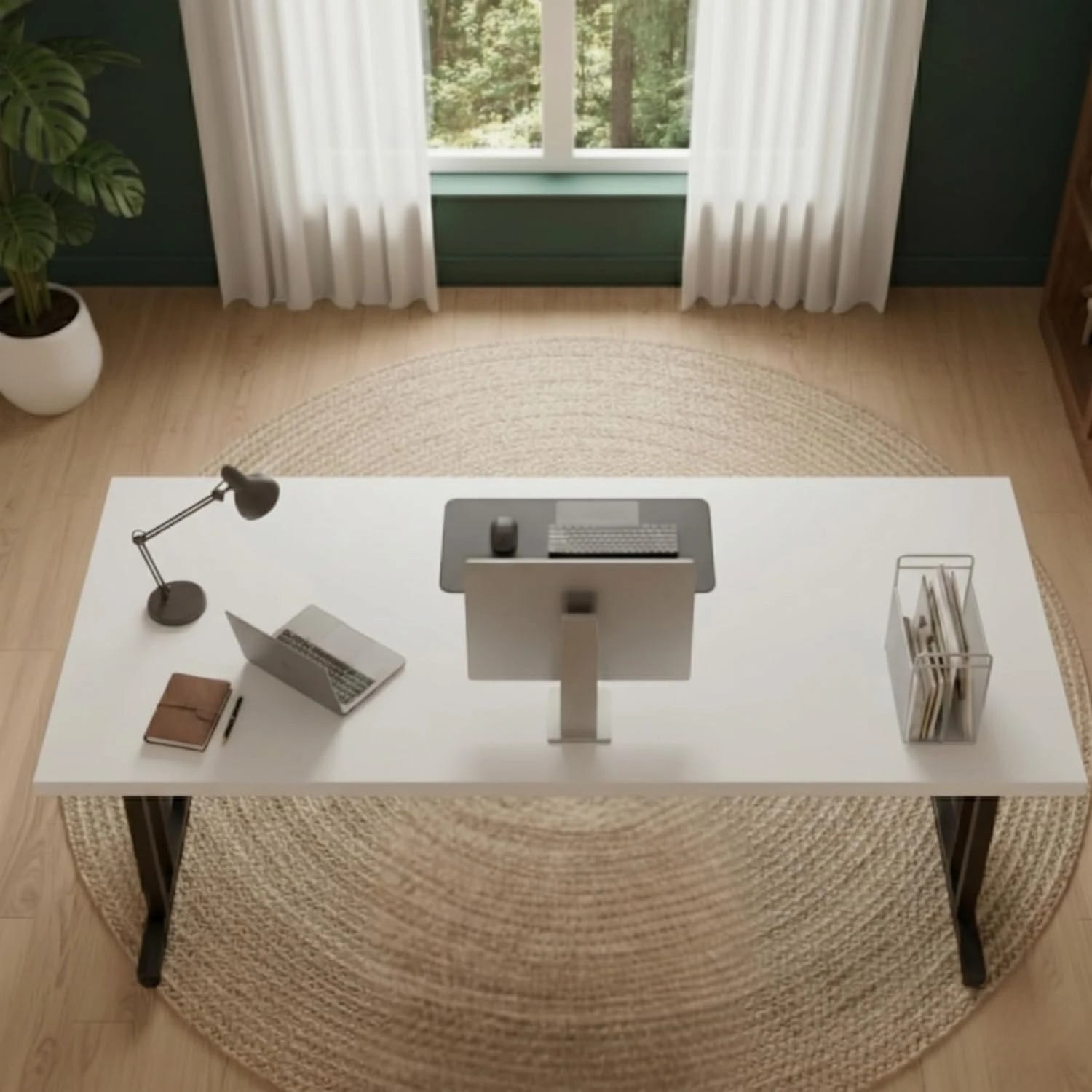Evon Desk 180- White