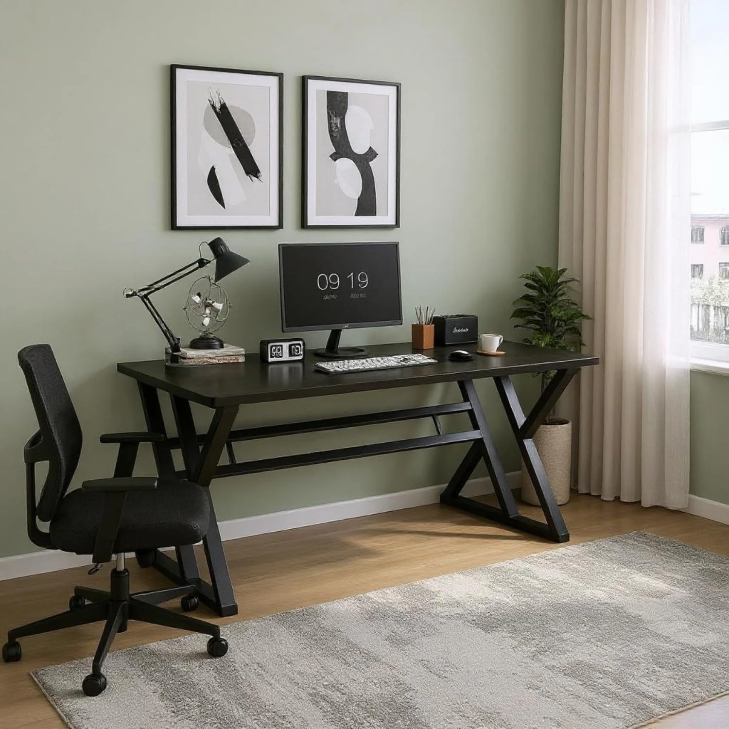 Jimmy Desk - 150Cm (Black)