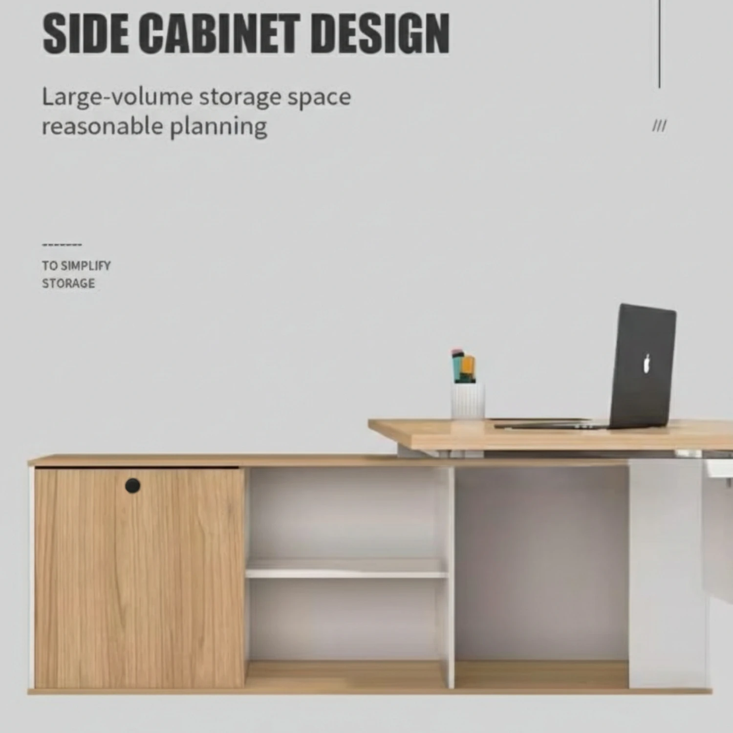 PrestigePivot Executive Desk (220 Cm)