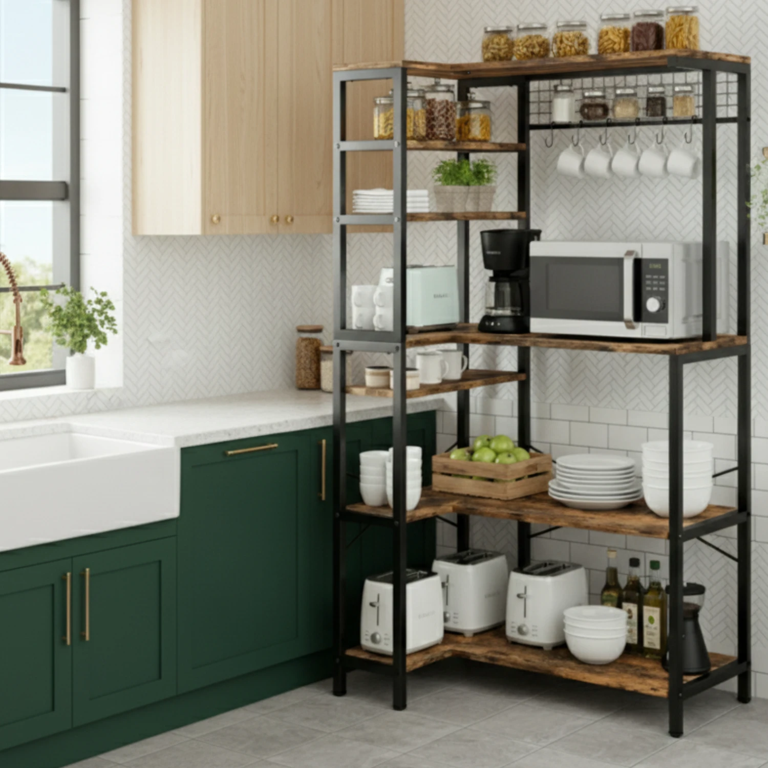 Grido L Kitchen Rack
