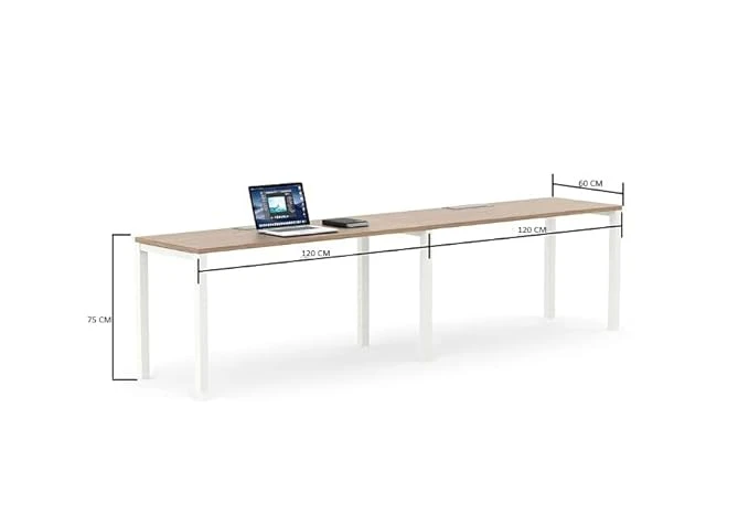 Bilink Desk (240) (Walnut/240 CM)