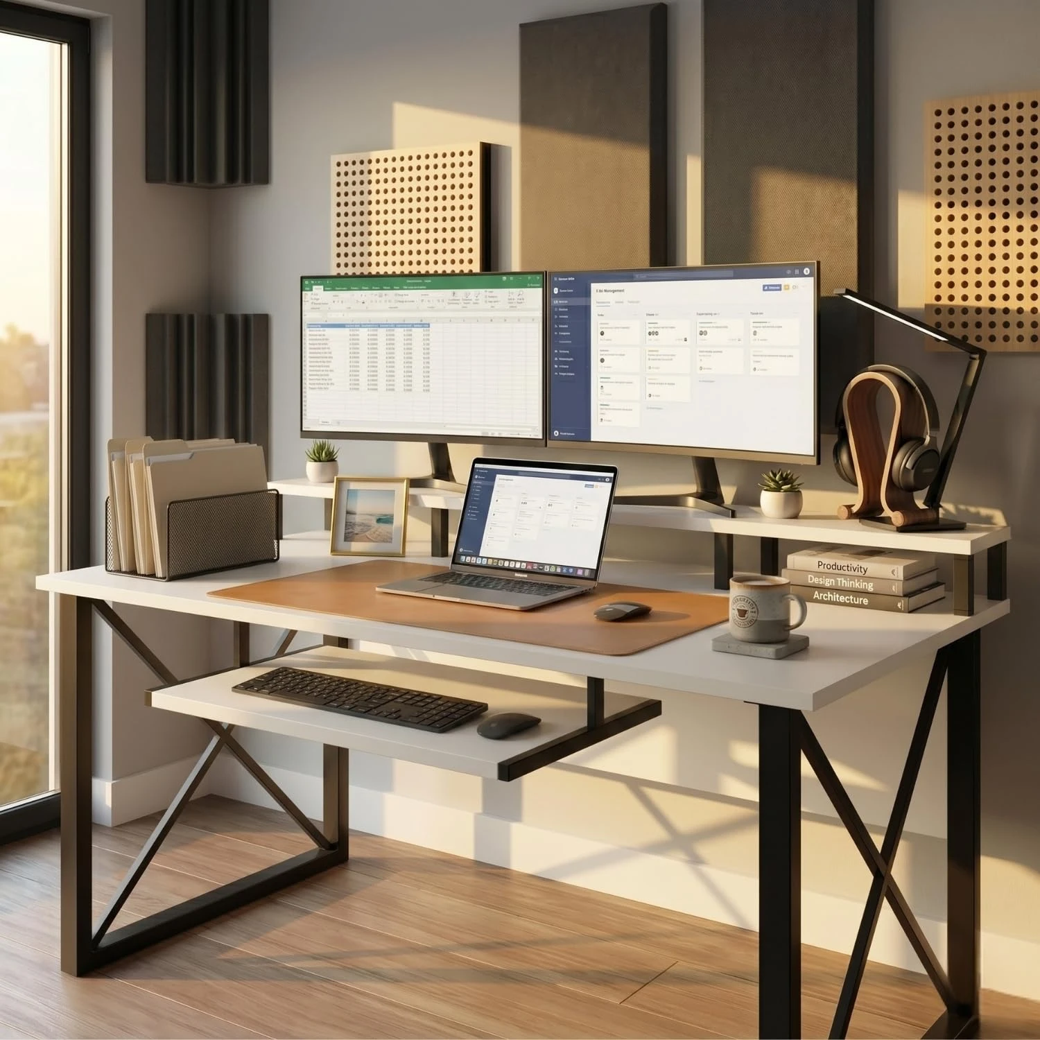 Volt Desk - 150 CM(White)