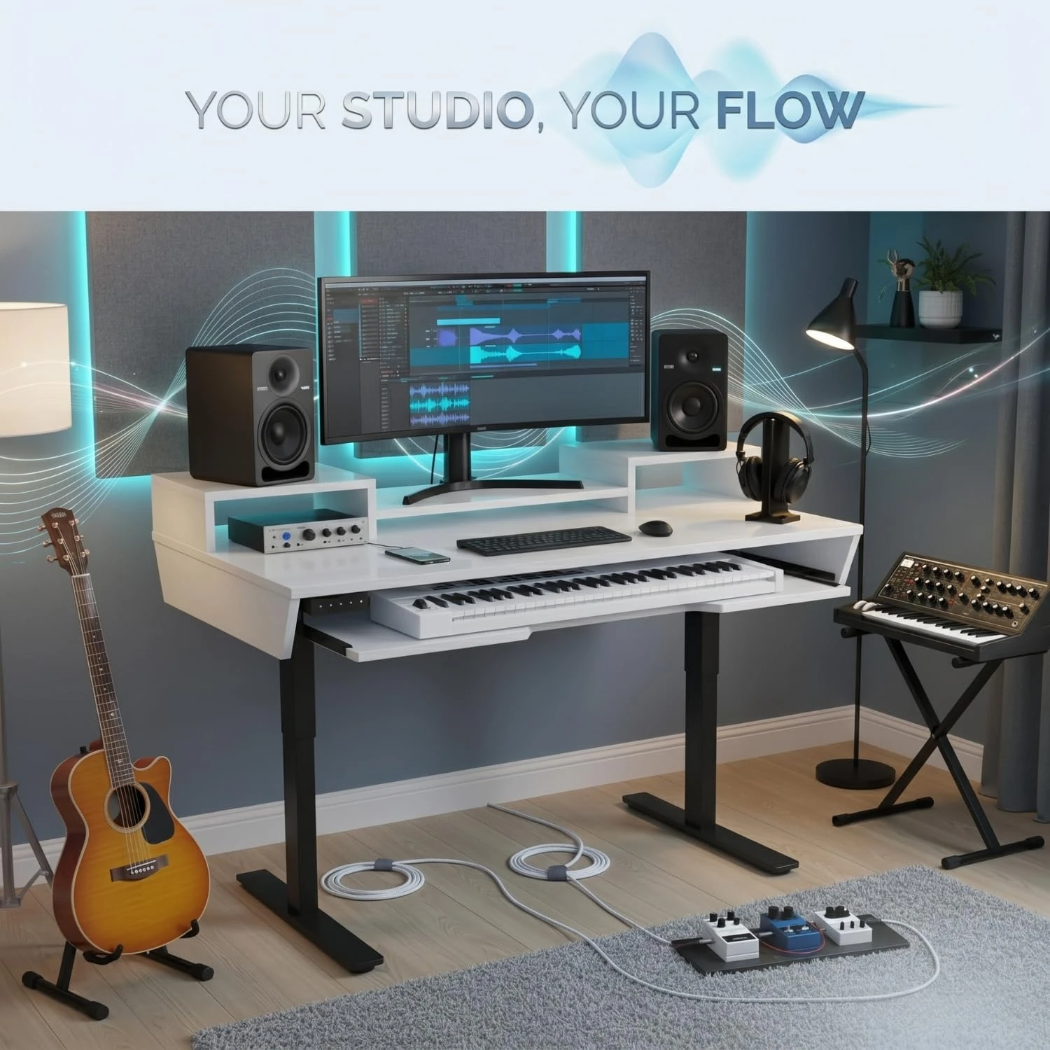 Kreate Studio desk - white