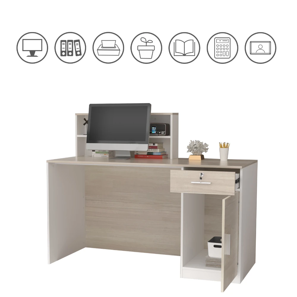 Hutch Reception Desk Model B