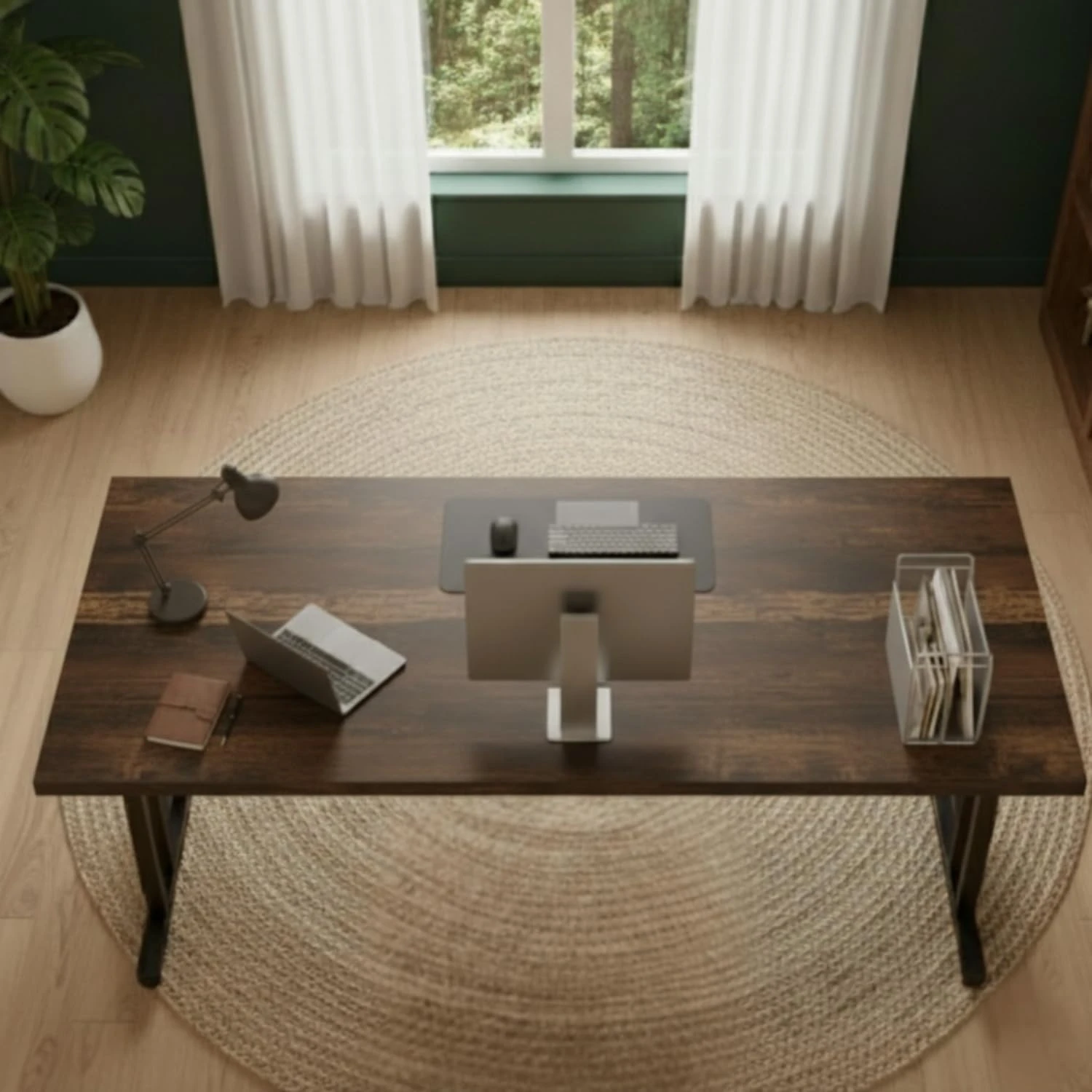 Evon Desk (180/Ghanateak)