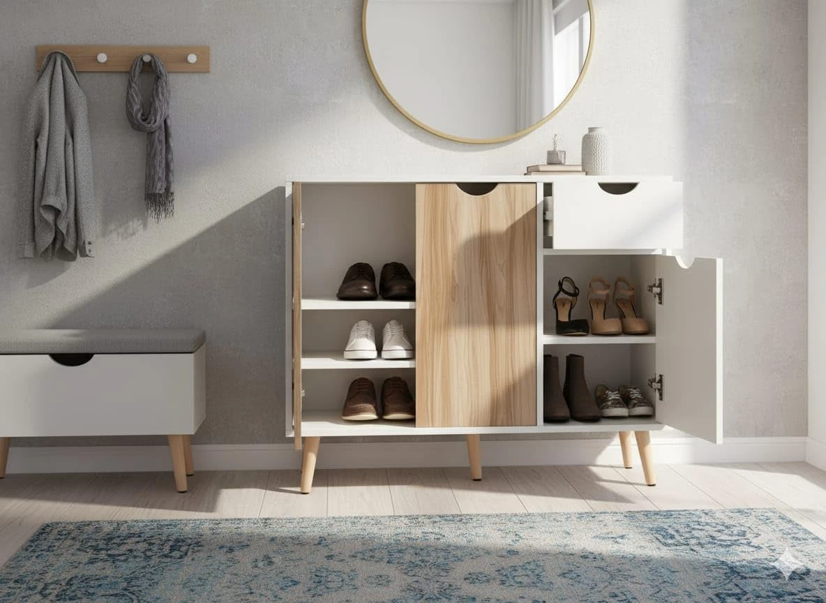 Tidy Shoe Cabinet