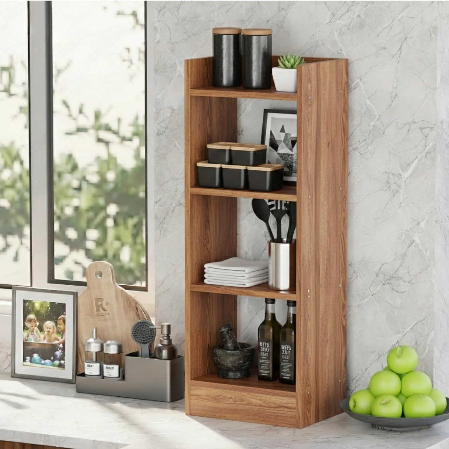 Vault BookShelf (Coach Wood)