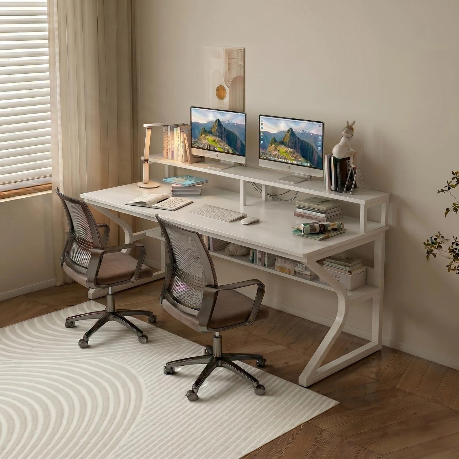 Qri Desk (White/120 CM)