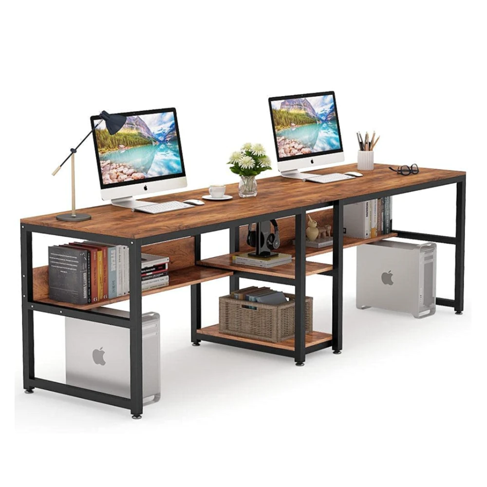 Lancster workstation (240 CM/Brown)