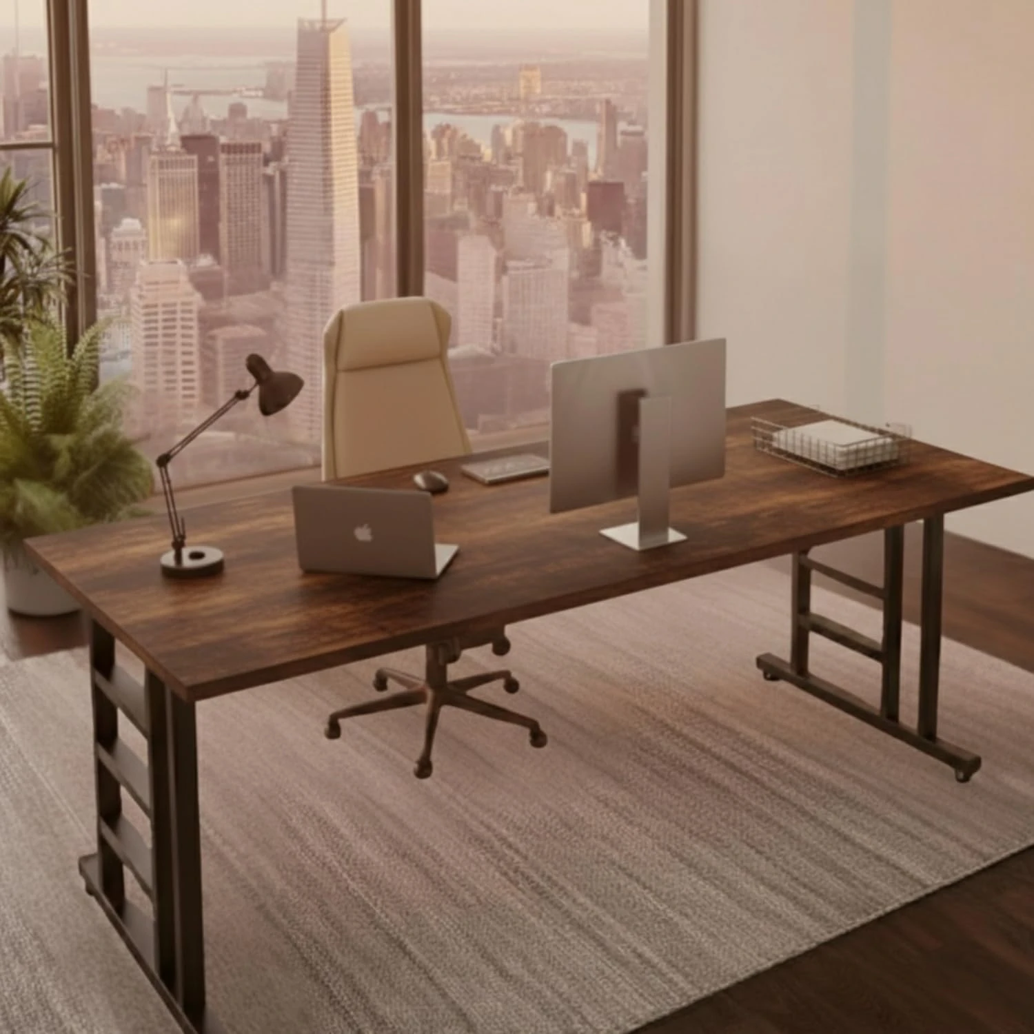 Evon Desk (180/Ghanateak)