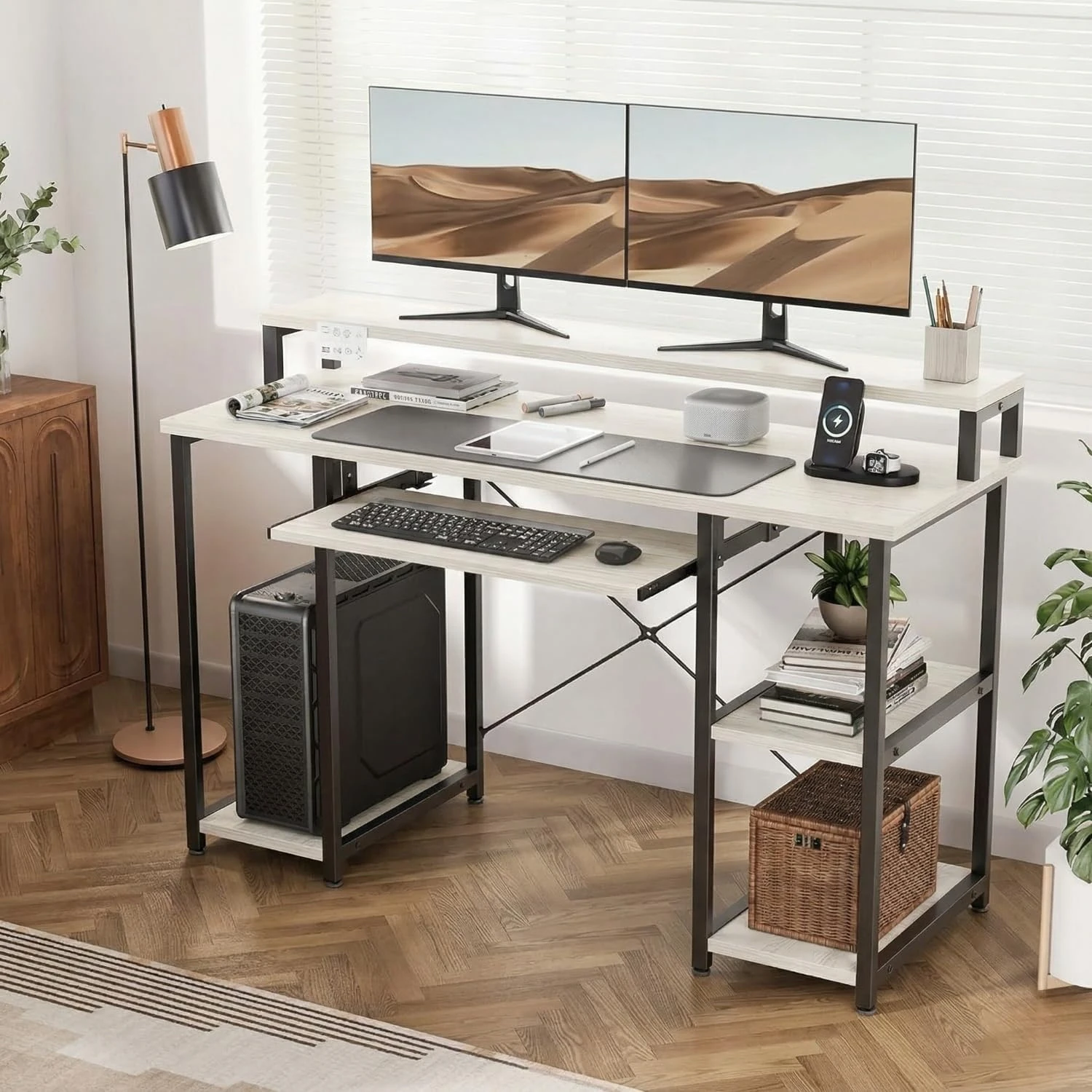 Trio Desk (150 Cm/WHIITE)