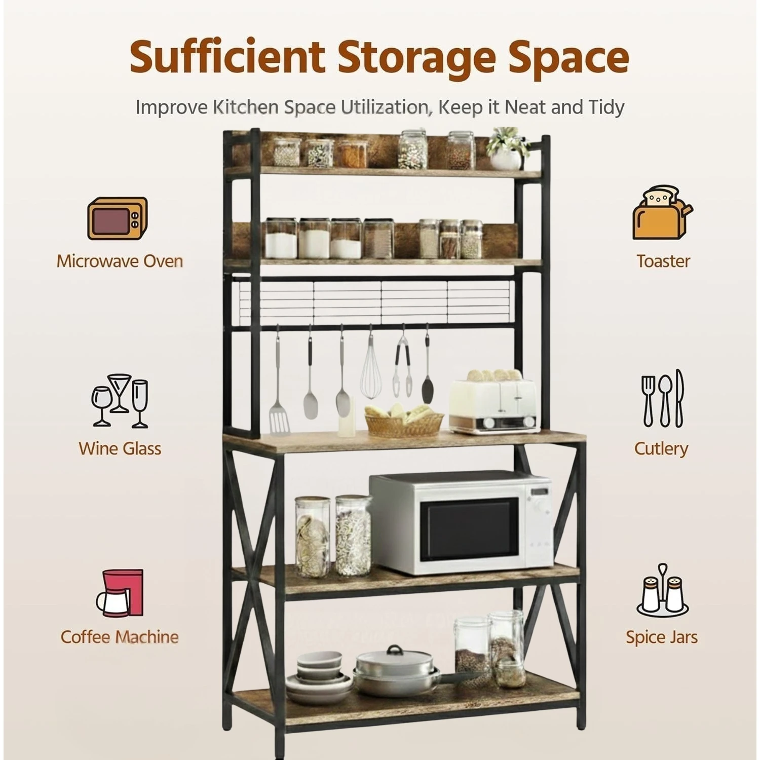 Lita Microwave Oven Stand (80)