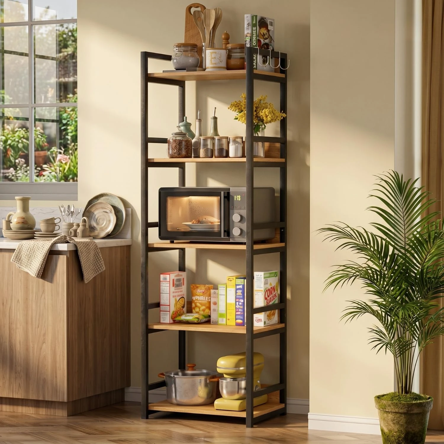 Noxy 5 layer Microwave stand