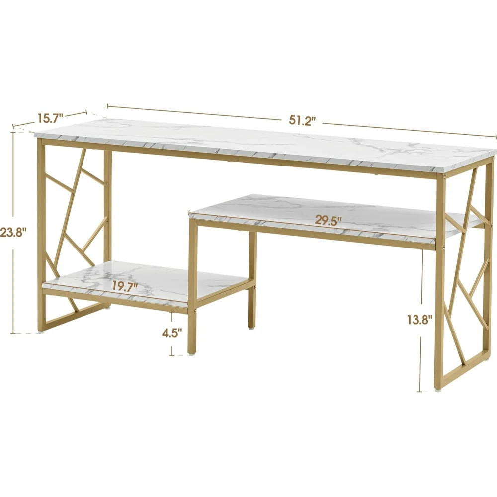 Staggered Console Table