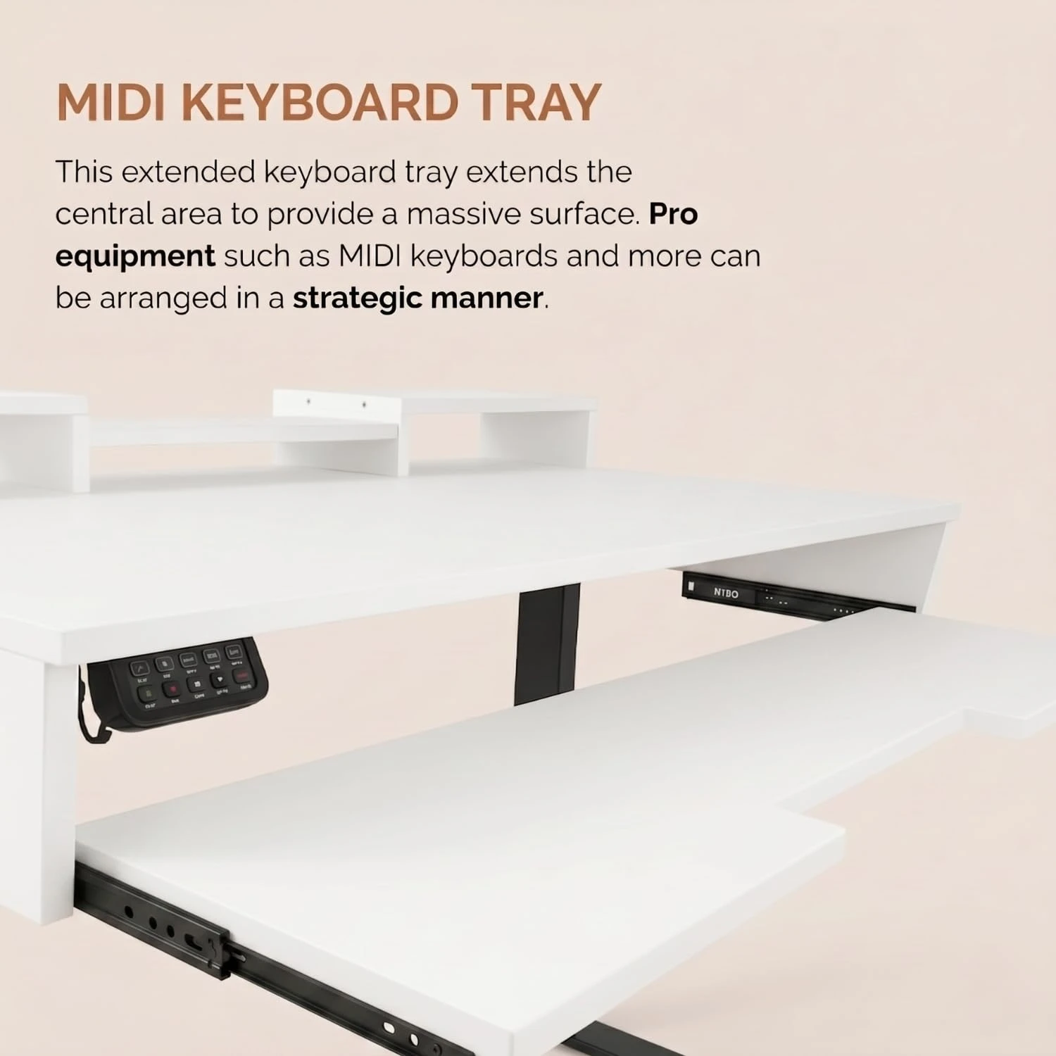 Kreate Studio desk - white