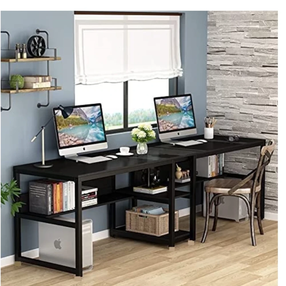 Lancster workstation (240 CM/Black)