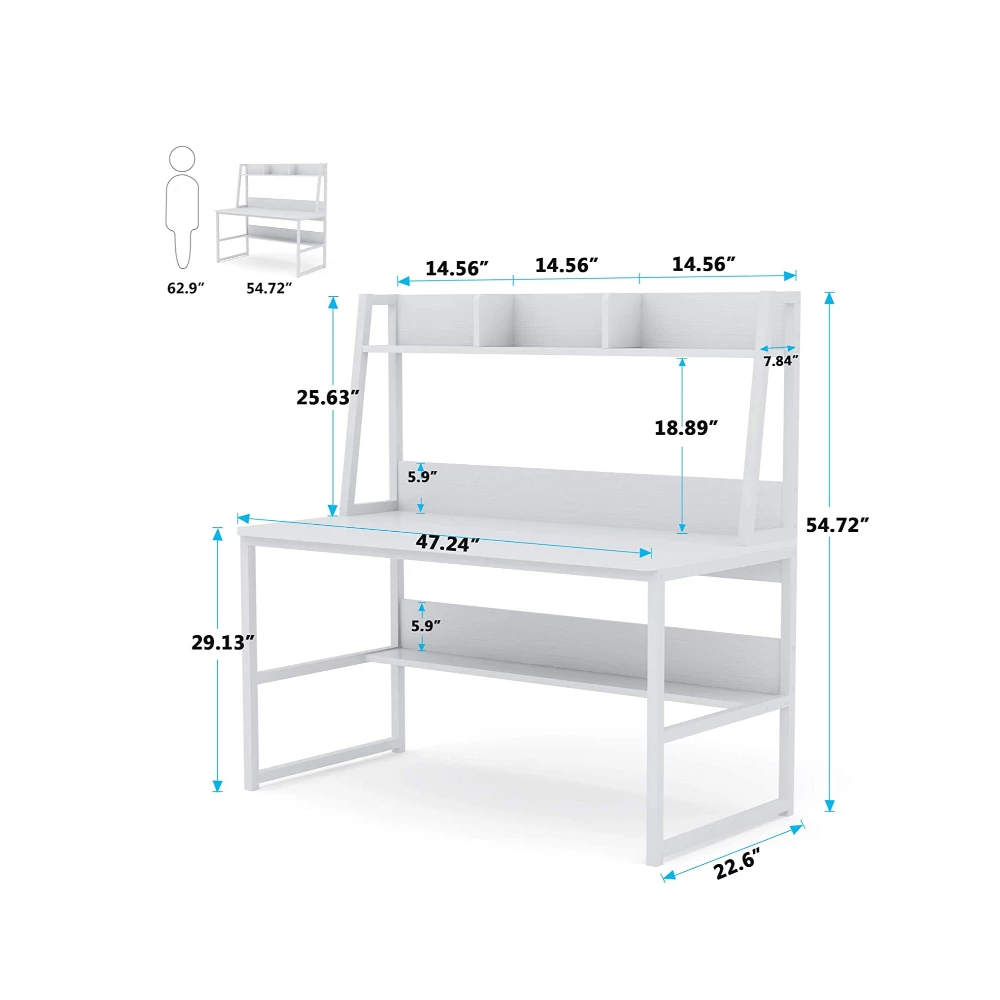 Multilayer lower shelf - White