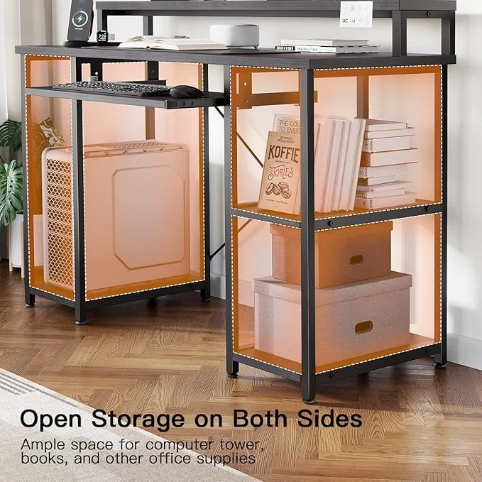 Trio Desk (140 cm/Black)