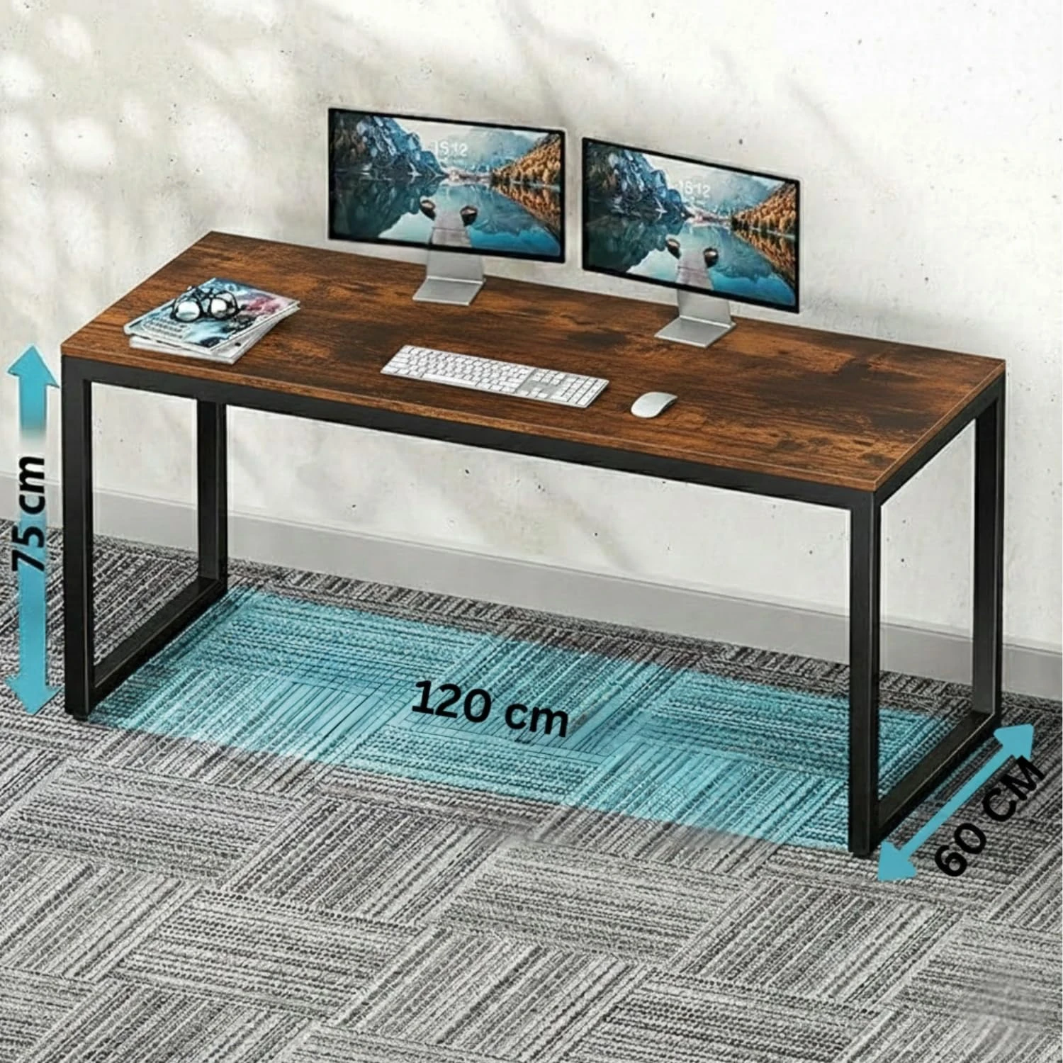 Radix Desk - Ghana Teak (Ghanateak)