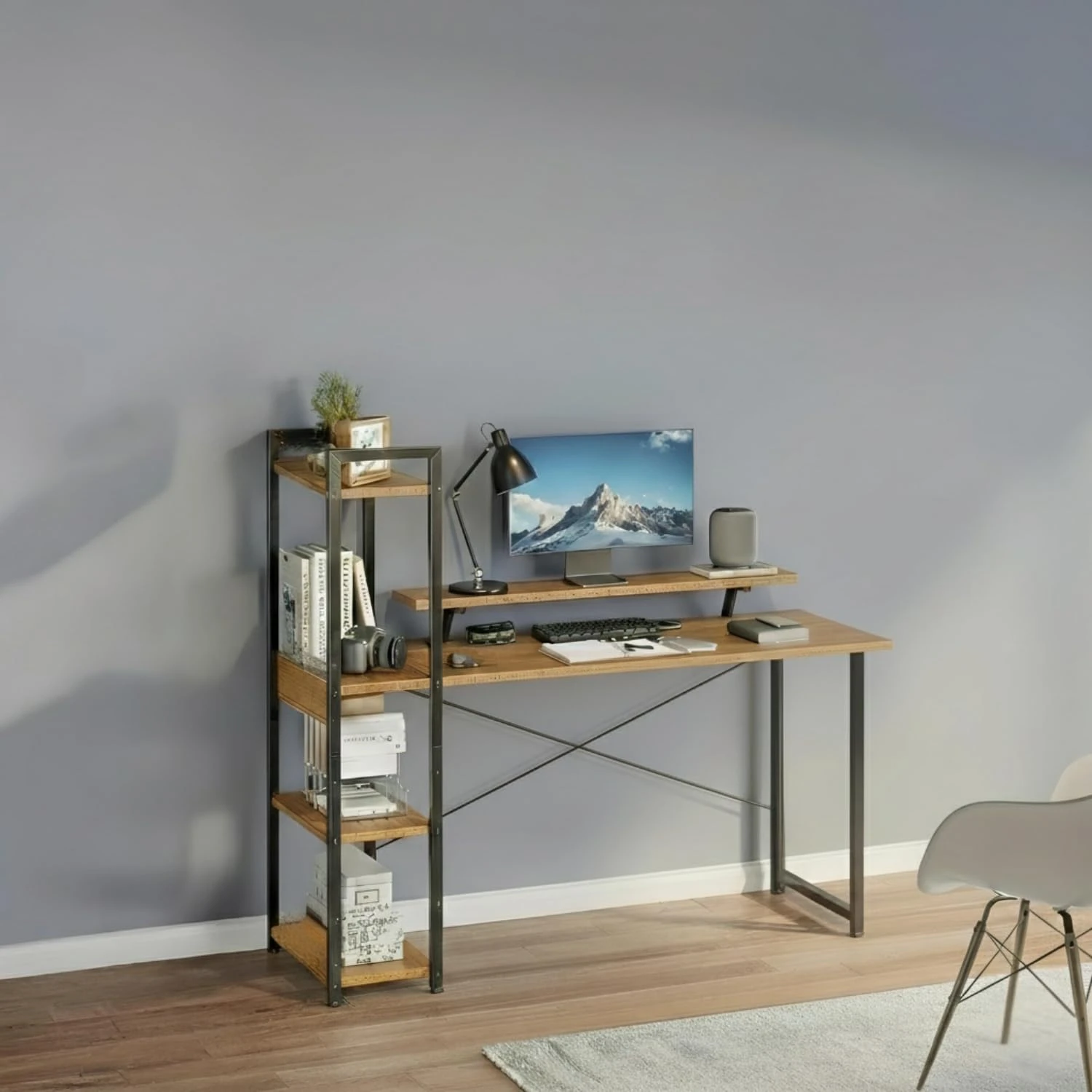 Ergo Desk - Coach Wood