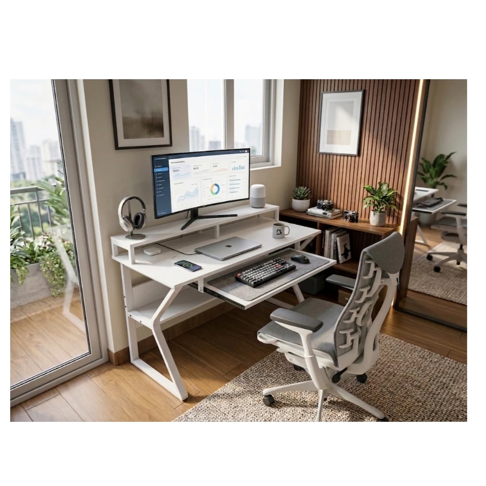 Plik desk - 150 - White