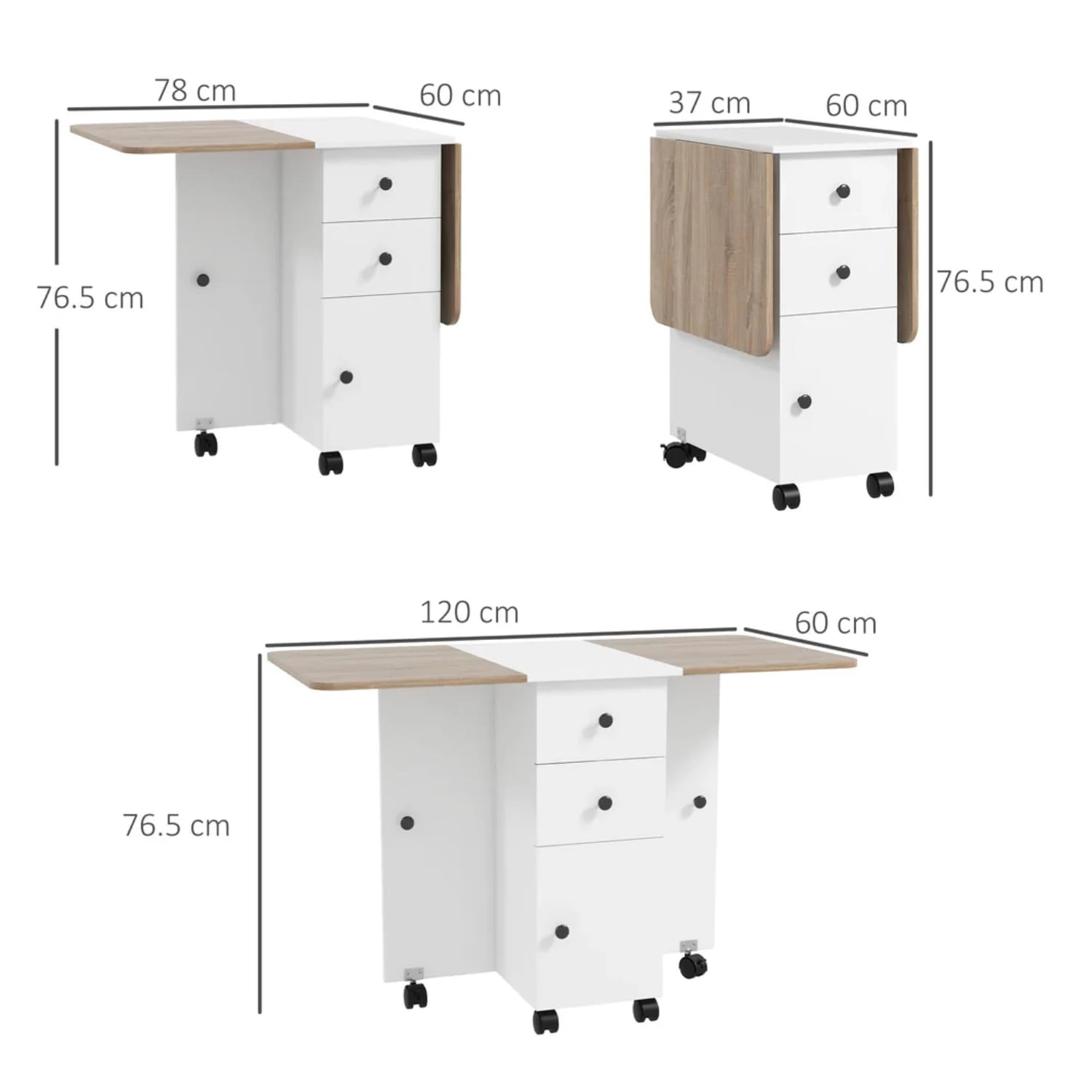 Sora Foldable Dinning Table