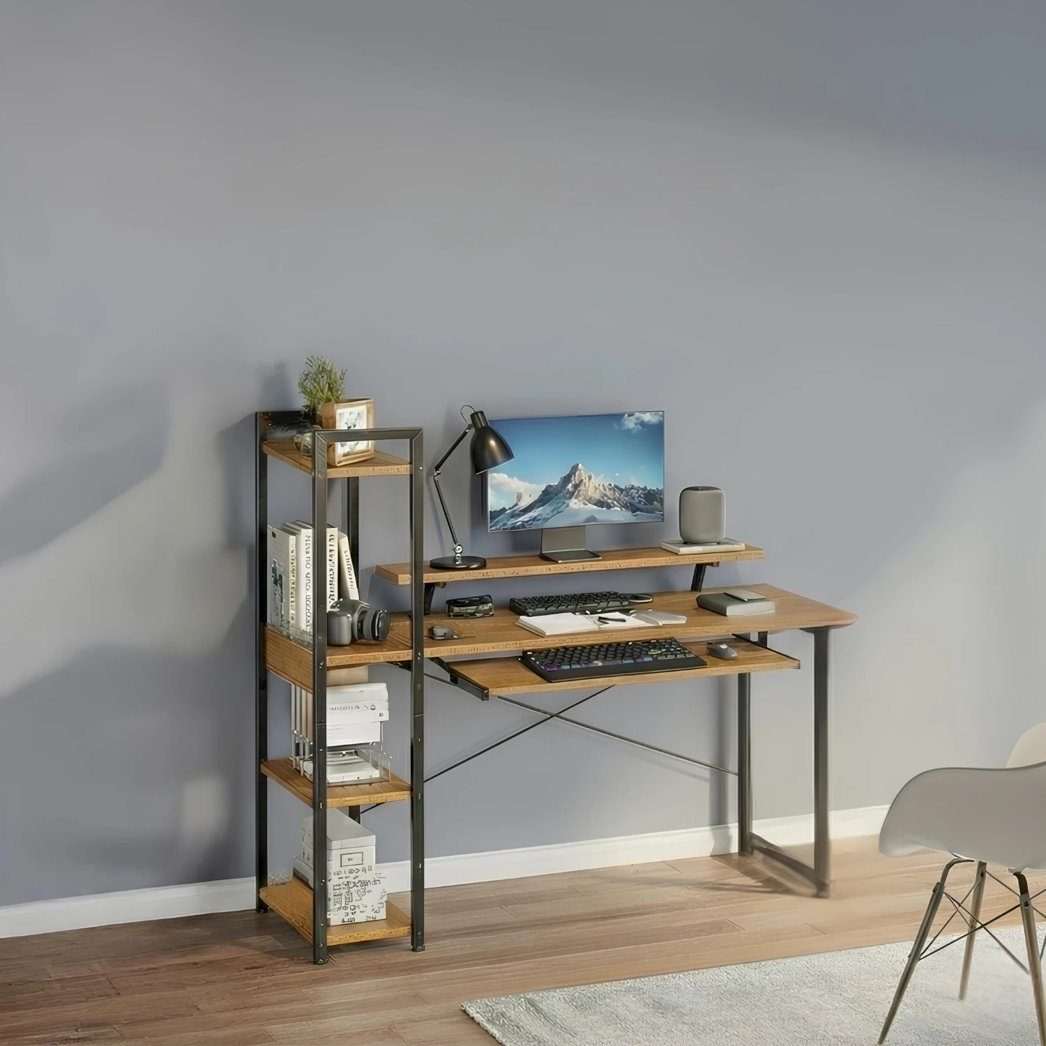 Ergo Desk - Coach Wood