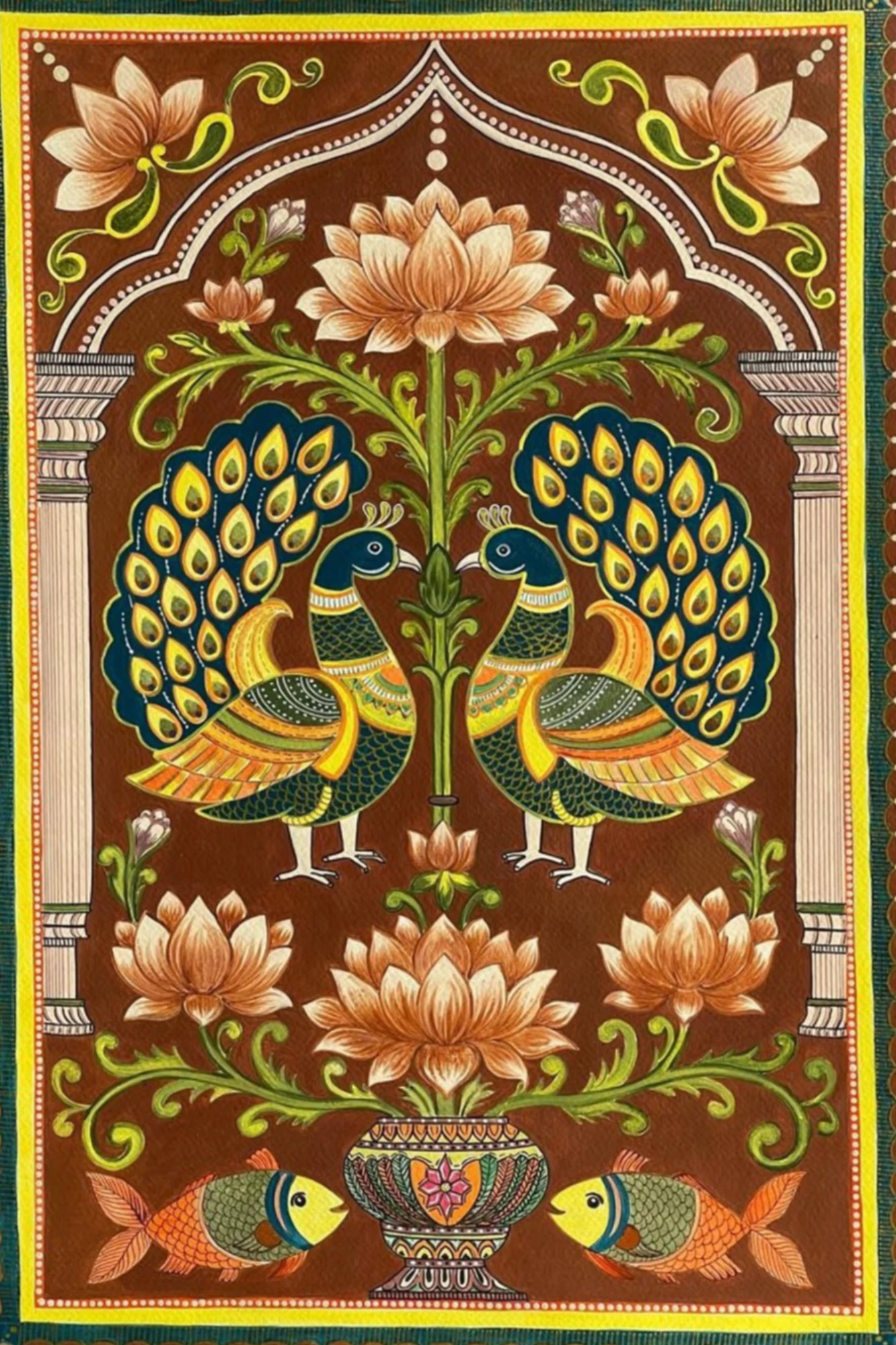 Peacocks, Lotuses and Grace